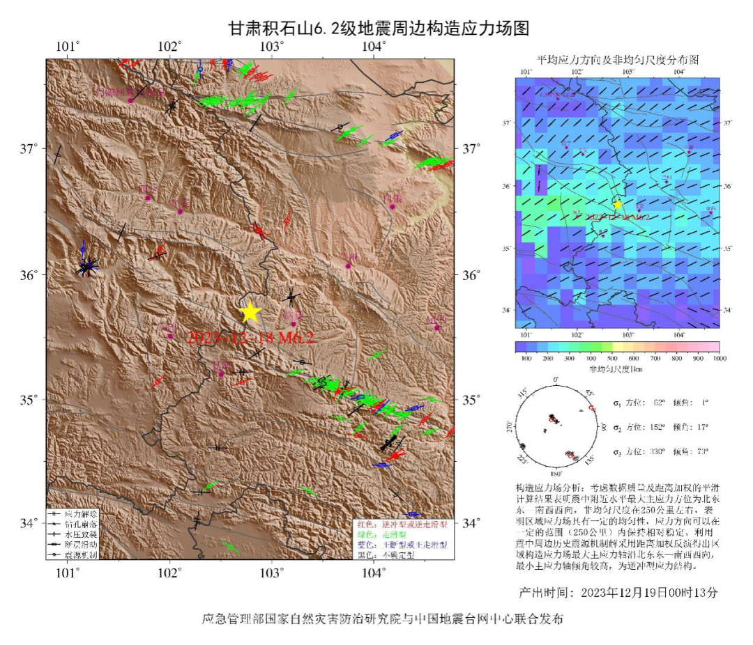 积石山县62级地震技术图件发布还原震源破裂过程等(图4)