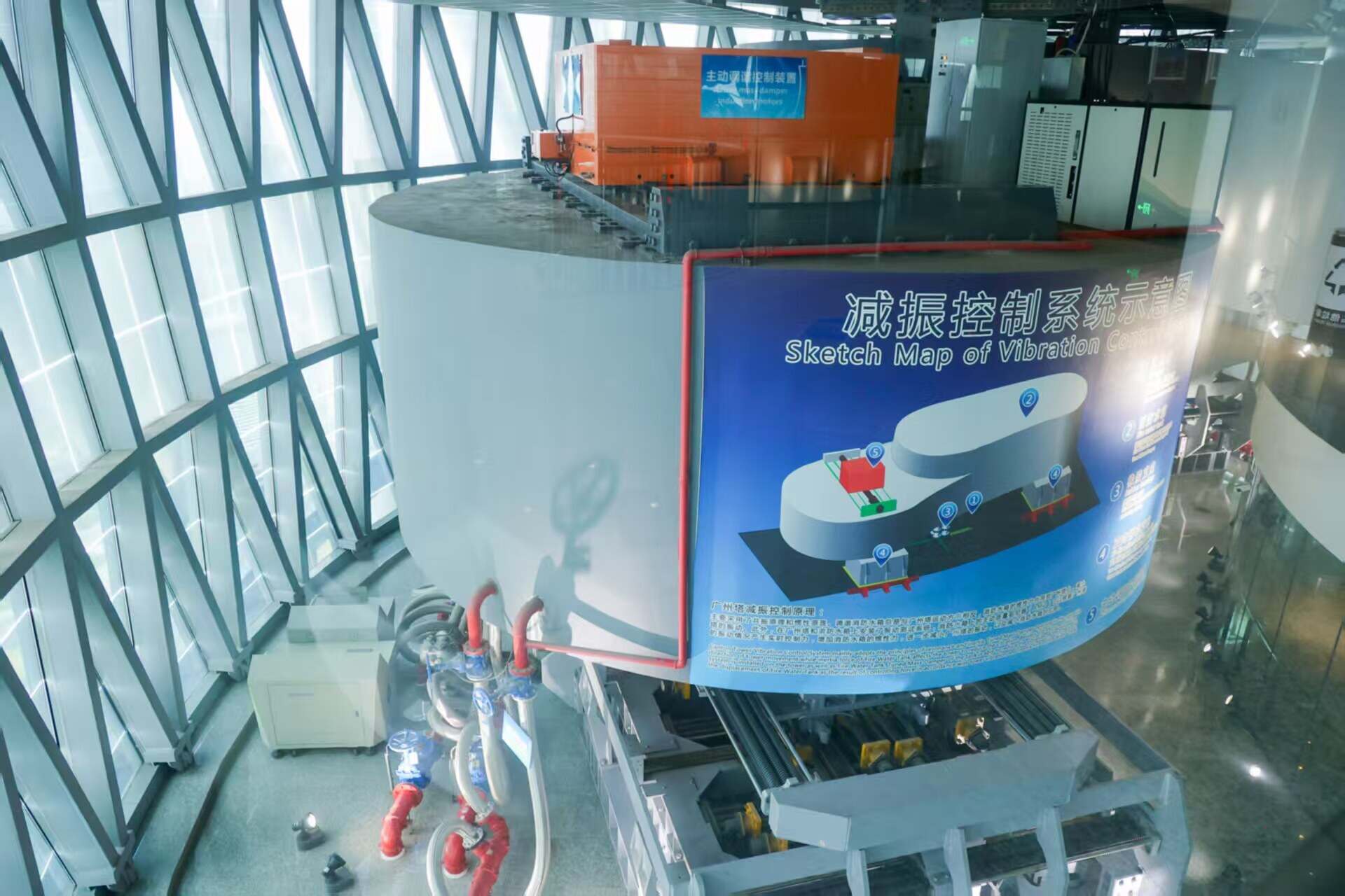 超强台风来袭广州塔“定塔神器”出现明显摆动(图2)